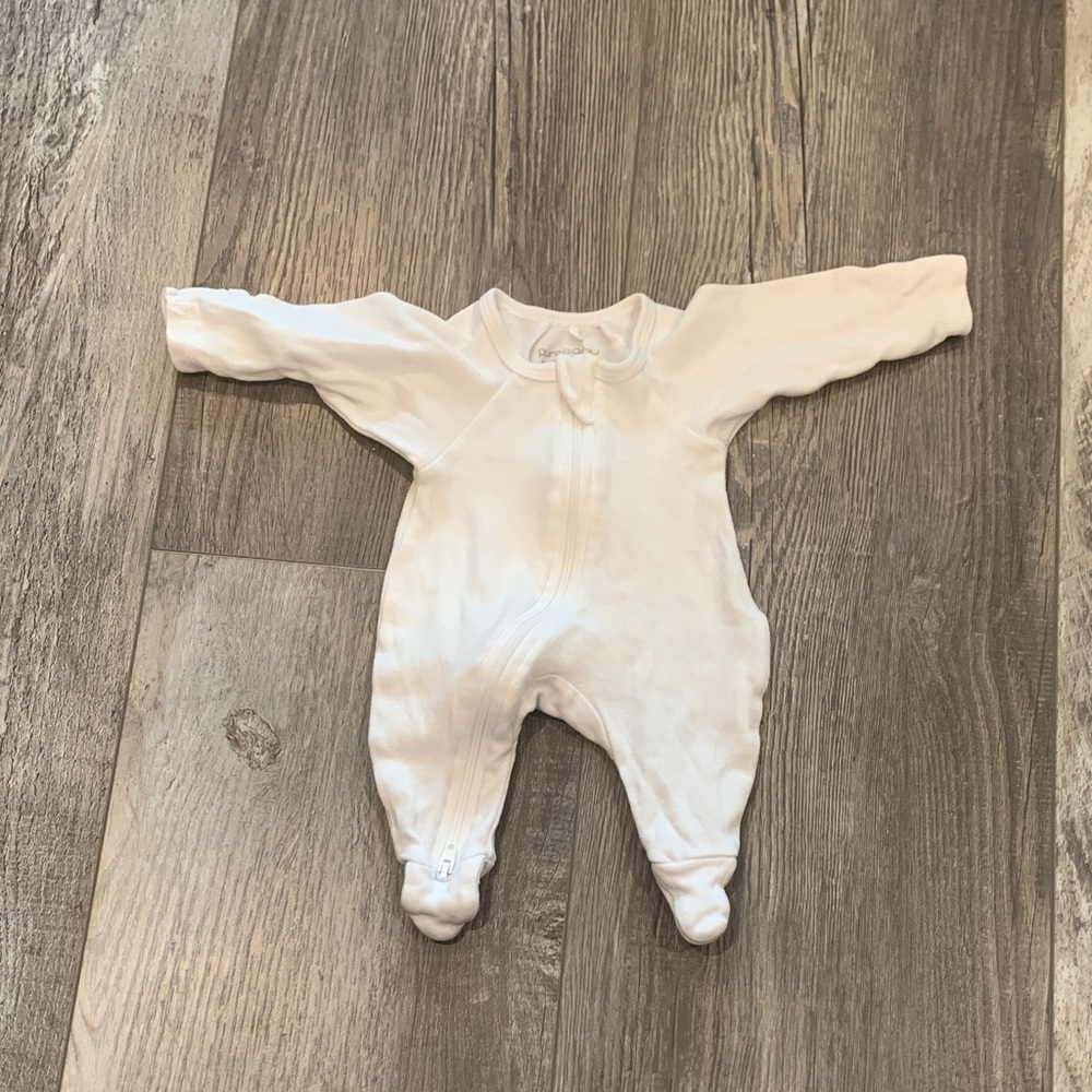 Pure baby White Baby One Piece